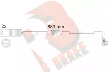 Контакт R BRAKE 610480RB